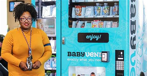 Single Black Mom Creates Patented Vending Machines For Baby Products