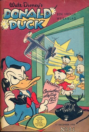 Donald Duck Magazine Netherlands 1955 Issue 51 Disney Free