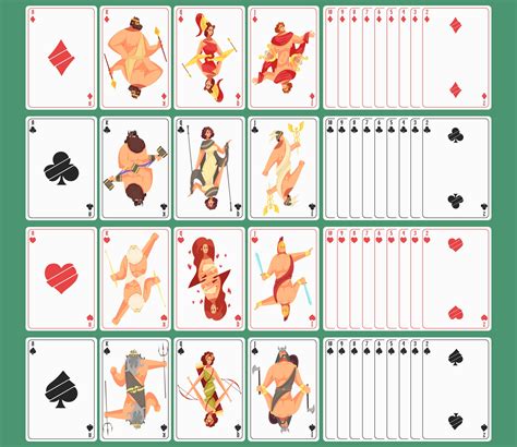 4 Best Set Of Playing Cards Printable