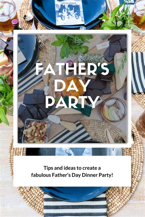Being with people can be exhausting, even (or especially) people you love. Throw the best Father's Day Dinner Party, unique ideas to ...