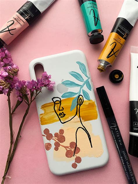 How To Paint A Phone Case 20 Phone Case Painting Ideas And Cute Mobile