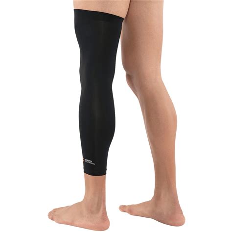 copper infused full leg sleeve left or right leg w unisex fit and copper compression