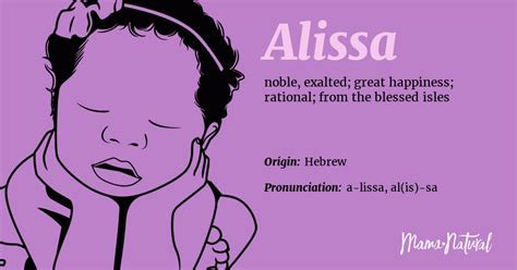 Alissa Name Meaning Origin Popularity Girl Names Like Alissa Mama Natural