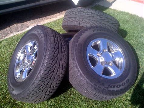 For Sale Lc 100 Series Chrome 16in Wheels And Tires Ih8mud Forum