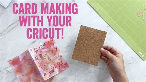 How To Make Cards With Any Cricut Machine Joy Explore Maker Youtube