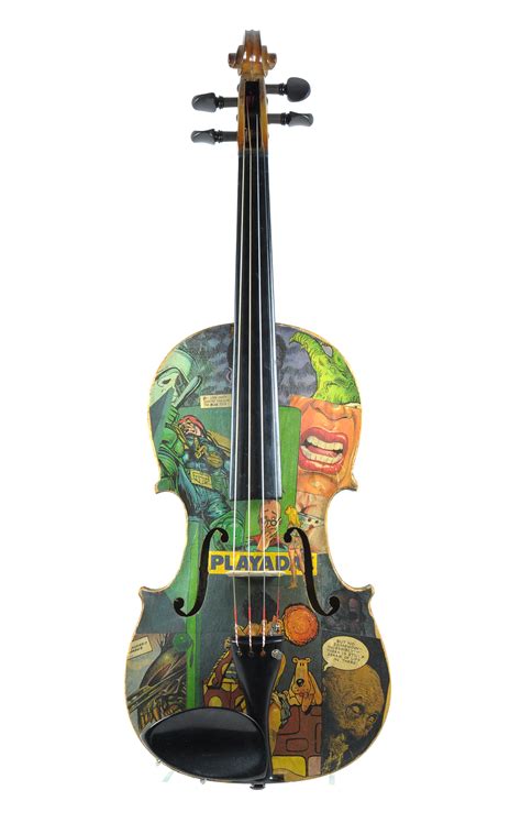 Playing violin pop art vectors (47). Artistic PopArt violin - Violins, Unknown / Unknown