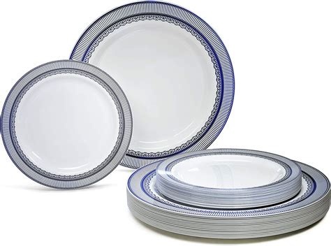 Occasions 50 Plates Pack 25 Guests Heavyweight Wedding Party