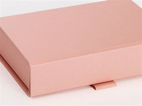 Wholesale Rose Gold A6 Shallow T Boxes With Magnetic Closure
