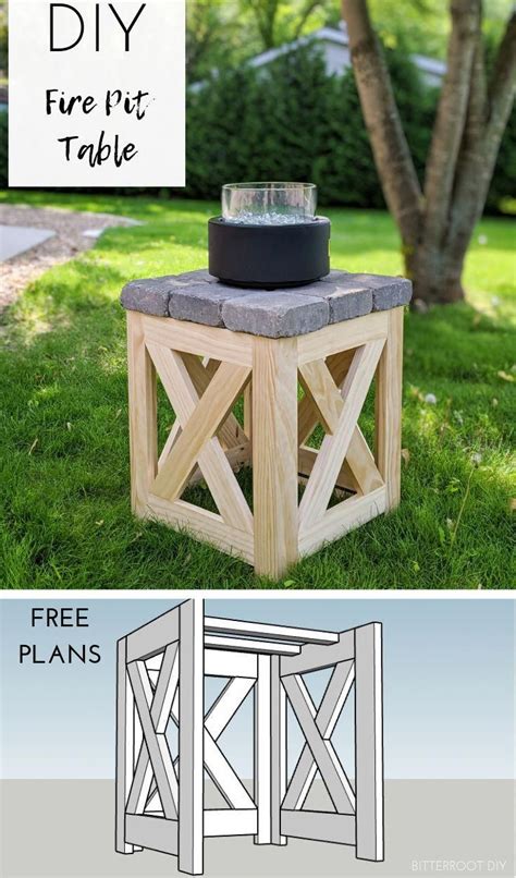 While a toasted marshmallow is perfection on its own. DIY Gas Fire Pit Table | build a gas fire pit table for your porch or patio with plans from ...