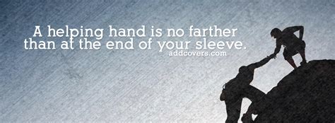 Quotes About Lending A Hand Quotesgram