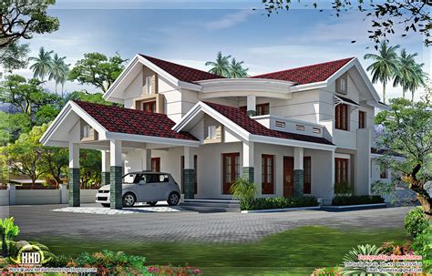 Superb Looking 4 Bedroom Villa Design Kerala House Design