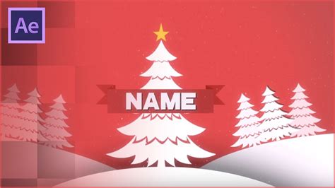 Celebrate a little, you deserve it. Christmas After Effects 2D Intro Template - FREE DOWNLOAD ...