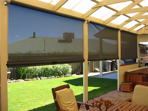If you chose to use a fabric. Outdoor Roller Shades For Porch | Window Treatments Design ...
