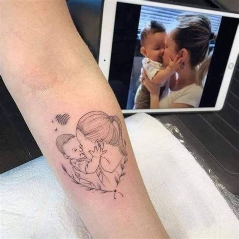 Tatuajes De Madres Para Hijos 40 Ideas Para La Piel Y El Corazón Lo