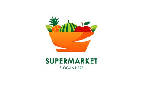 Supermarket Logo Template Design Vector Graphic By 2qnah · Creative