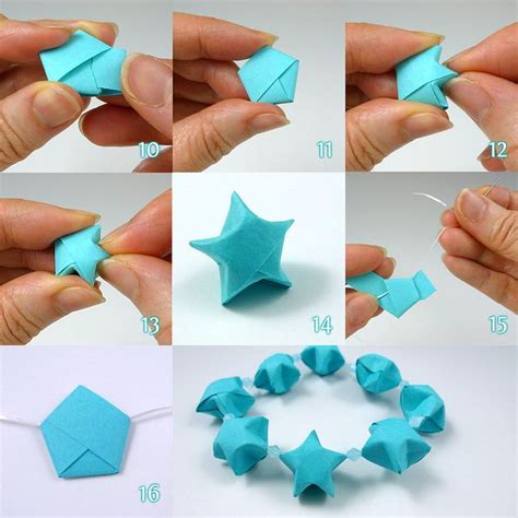Lucky Stars Folding Steps By All Things Paper Via Flickr Paper