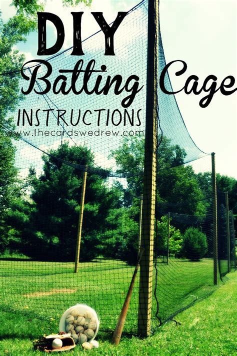 Maybe you would like to learn more about one of these? How to Build a Batting Cage