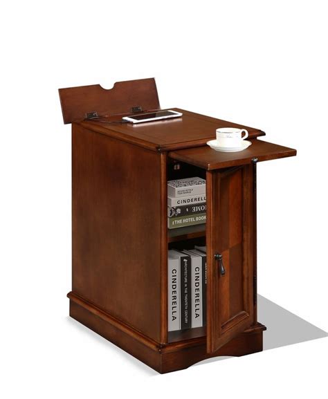 Premium 3550 Chairside End Table With Usb And Power Outlet Charging