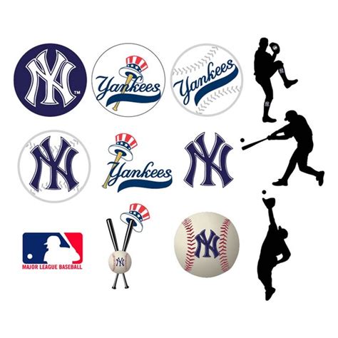 Yankees Baseball Svg 886 Svg Png Eps Dxf File
