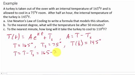 In a convective heat transfer, newton's law is followed for pumped fluid cooling or forced air. Newton's Law of Cooling (Exponential Function Word Probelm ...
