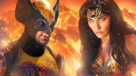 Wonder Woman Vs Wolverine Alternate Ending Super Power Beat Down