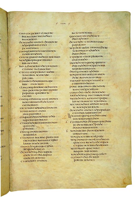 Image 132 Of Codex Amiatinus Library Of Congress