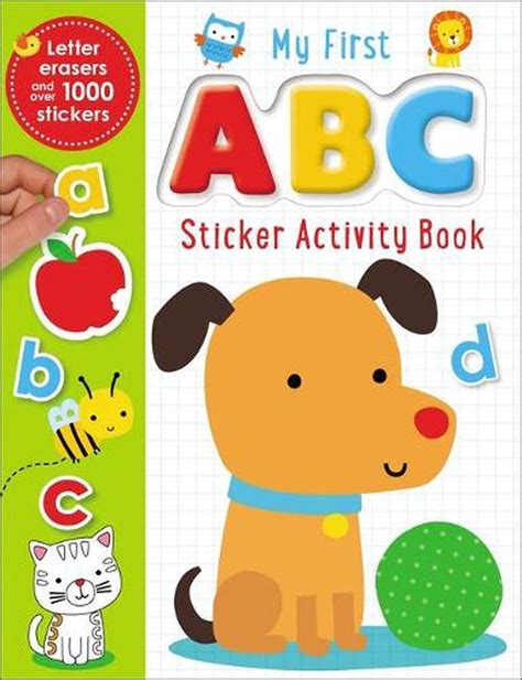 Sticker Books My First Abc Activity Book By Thomas Nelson English Paperback Bo 9781785983498