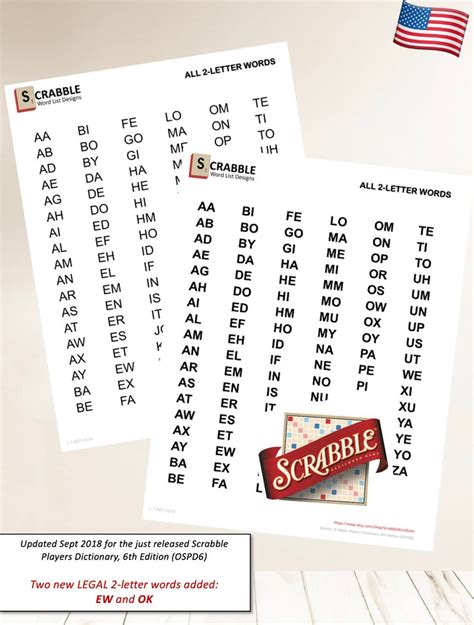 Pdf Scrabble Word List Cheat Sheet Acceptable 2 Letter