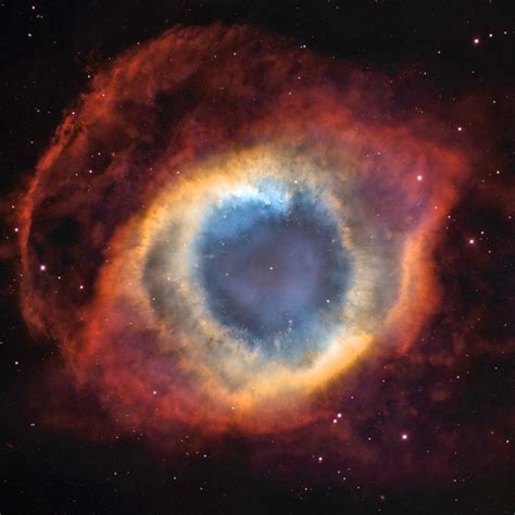 Helix Nebula Hubble Space Telescope Images