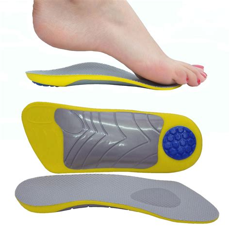 Orthotic Insoles 34 Arch Support Plantar Fasciitis Gel Inserts Fallen