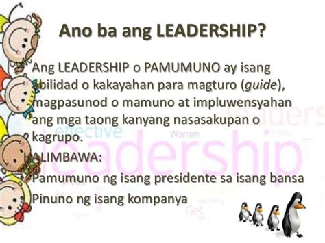 Leadership Training Filipino