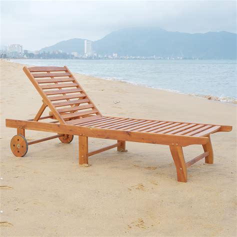 Showing results for indoor chaise lounge chairs. Wood Outdoor Folding Chaise Lounge Chair Beach Poolside ...