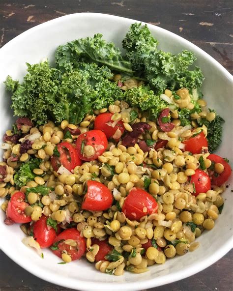 Marinated Lentil Salad The Fellow Foodie