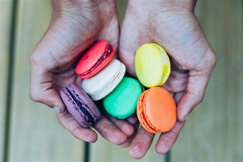 Colorful Sweet Macarons Color Colorful Colors Dessert French Macaron Macarons Piqsels