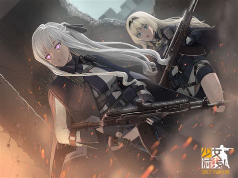 Girls Frontline Ak 12 And An 94 By Hyu Ding On Deviantart