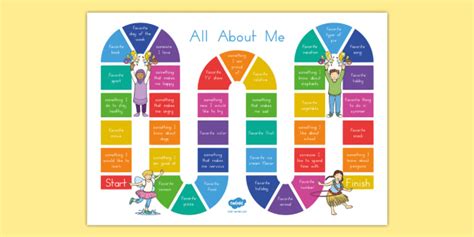 All About Me Board Game