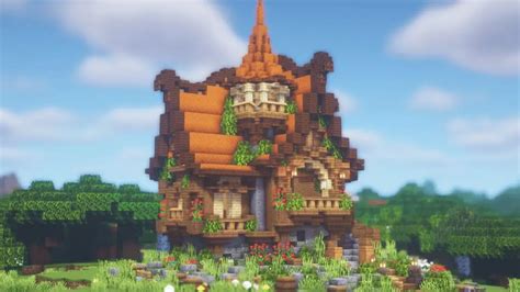 9 Lovely Minecraft Flower Forest House Ideas Tbm Thebestmods