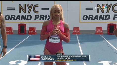Sha Carri Richardson Wins Women S 200m At NYC Grand Prix