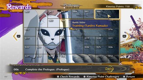 Demon Slayer Hinokami Chronicles Prologue Reward Panel Guide Pro