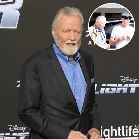 Jon Voight Steps Out For Rare Appearance With Son James Haven In Los
