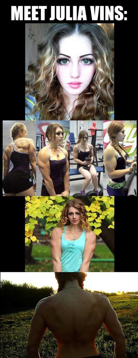 Yulia Viktorovna Vins Also Known As Muscle Barbie A Year Old