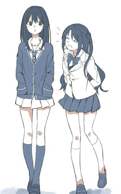 11 Best Anime Girls Twins Or Best Friends Images On Pinterest Anime