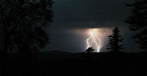 Wallpaper Landscape Forest Night Nature Sky Lightning Storm