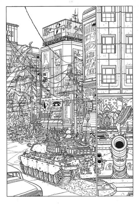 Geoff Darrow Geof Darrow Comic Books Illustration Comic Art