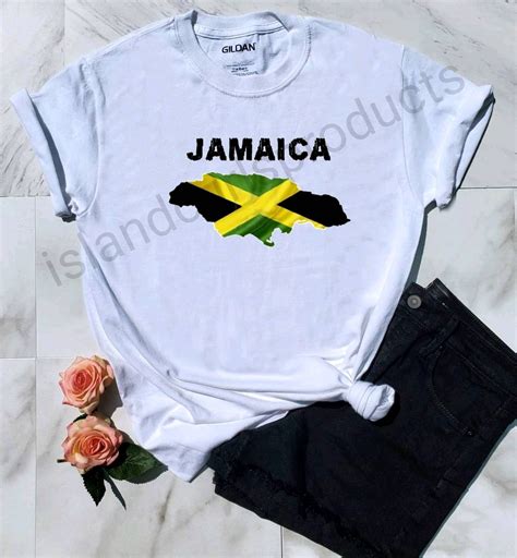 Jamaica Shirt Jamaican Tshirt Jamaican Clothing Jamaica Etsy