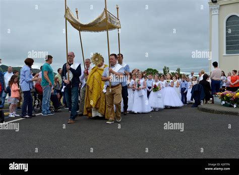 Feast Of Corpus Christi Procession In Buncrana County Donegal George