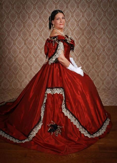 Fashion portal contents/culture and the arts portal. POUR ORDERS ONLY- Custom Made - 1860s Civil War Ball Gown ...