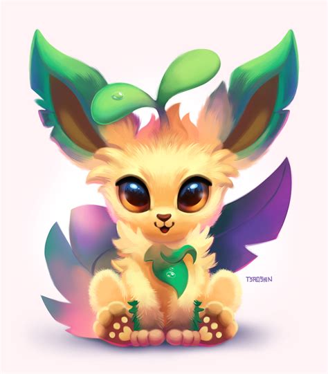 Leafeon By Tsaoshin On Deviantart