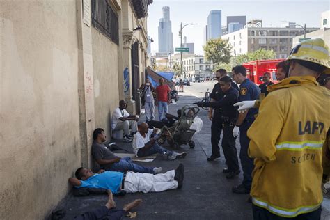 Skid row from mapcarta, the open map. Gentrification on skid row? We should be so lucky - LA Times
