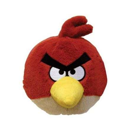 Angry Birds Plush 5 Inch Red Bird With Sound Discontinued By